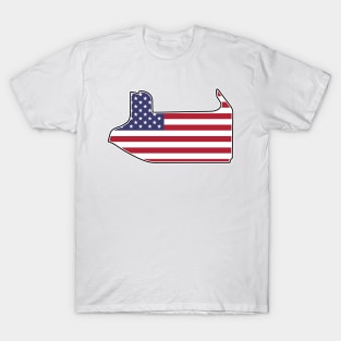 Las Vegas Strip Circuit [flag] T-Shirt